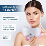 7 Colours LED Red Light Therapy Facial Mask + Neck | Collagen Boosting - Clean Vanilla