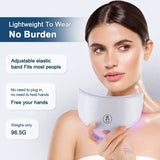 7 Colours LED Red Light Therapy Facial Mask + Neck | Collagen Boosting - Clean Vanilla