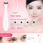 Home Electric Eye Massage Beauty Instrument Exquisite Eye Skin De-Bagging De-Watering Reduce - Clean Vanilla