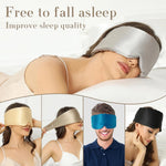 100% Mulberry Silk Sleeping Eye Mask - Clean Vanilla