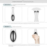 Home Electric Eye Massage Beauty Instrument Exquisite Eye Skin De-Bagging De-Watering Reduce - Clean Vanilla