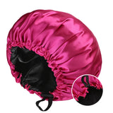 Reversible Silky Satin Bonnet - Clean Vanilla