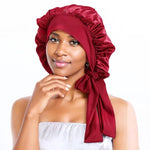 100% Pure Mulberry Silk Bonnet - Clean Vanilla