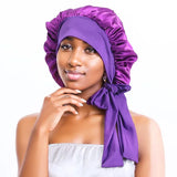 100% Pure Mulberry Silk Bonnet - Clean Vanilla