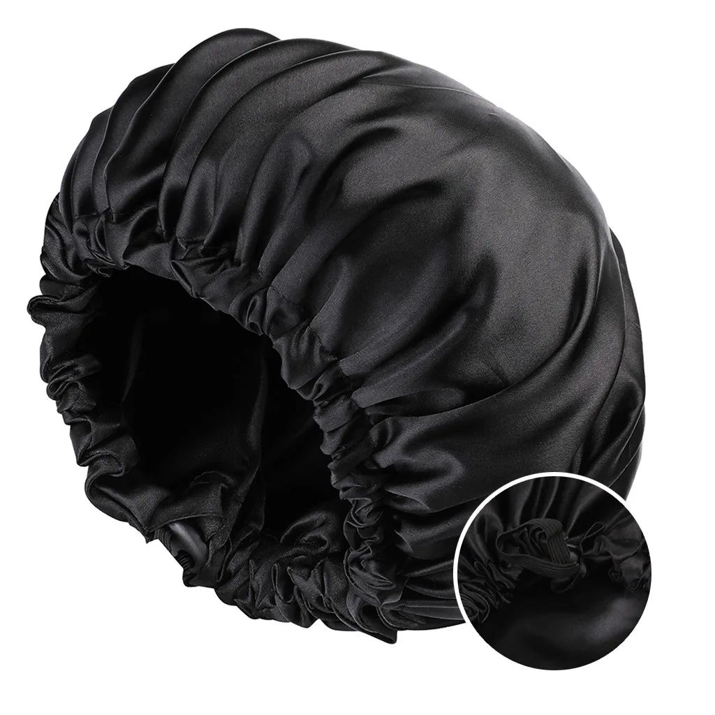 Reversible Silky Satin Bonnet - Clean Vanilla