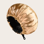 Reversible Silky Satin Bonnet - Clean Vanilla