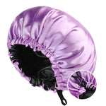 Reversible Silky Satin Bonnet - Clean Vanilla