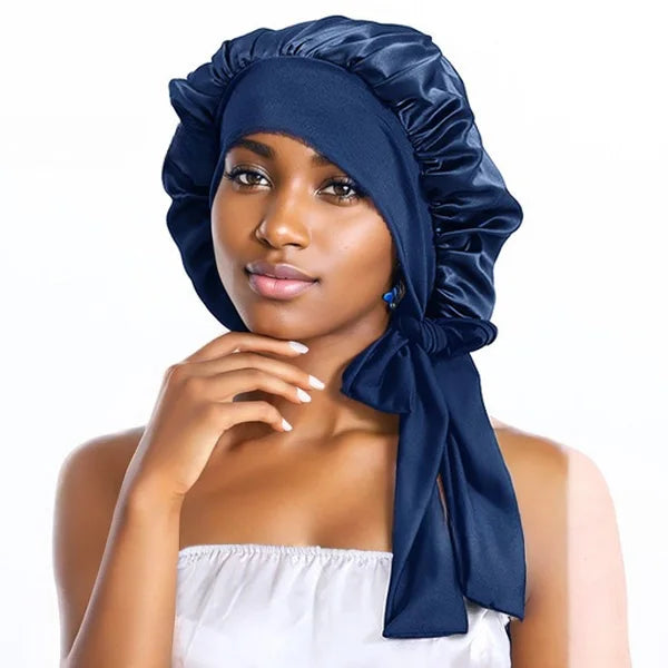 100% Pure Mulberry Silk Bonnet - Clean Vanilla