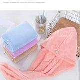 Dry Hair Cap Sports Towel Fiber Super Fine Adult Bath Towel Towels Bathroom Soft Turban for Hair Drying Miss Serviettes Face Wet - Clean Vanilla