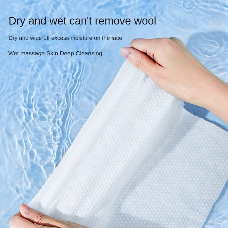 Disposable Face Towel Spa Beauty Salon Facial Cleansing Towel Towels Bathroom Accessories Wipes Microfiber Hand Towels Home - Clean Vanilla