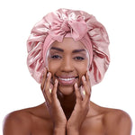 100% Pure Mulberry Silk Bonnet - Clean Vanilla